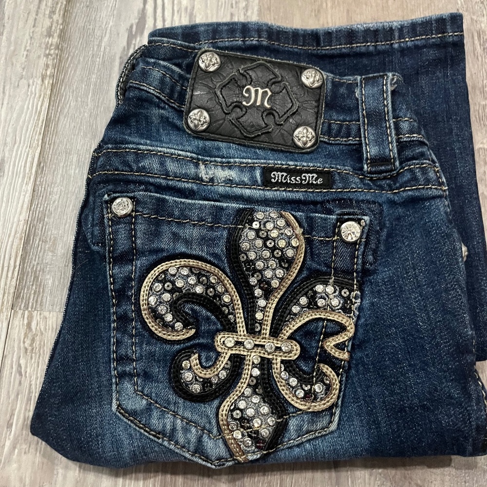 Miss me jeans size 26 boot